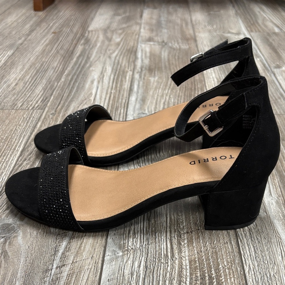 Torrid Embellished Strap Block Heel (WW)